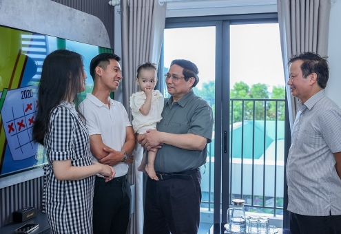 Thủ Tướng có chuyến thăm khu NOXH West Sky thuộc KĐT Ecogarden Huế